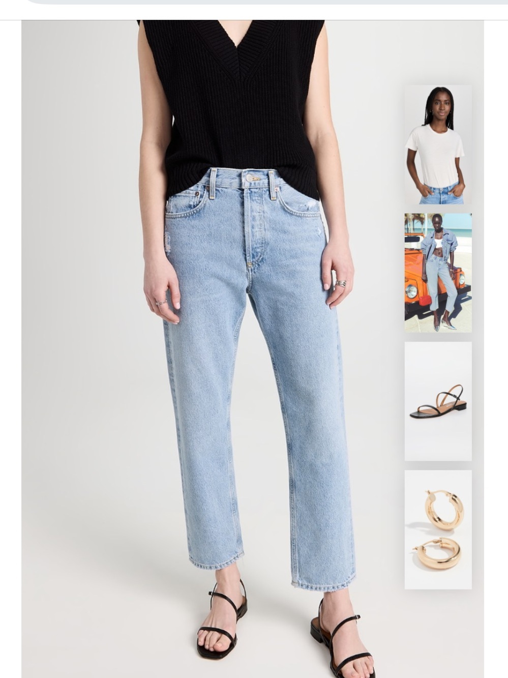 Agolde Parker Straight-Leg Jeans